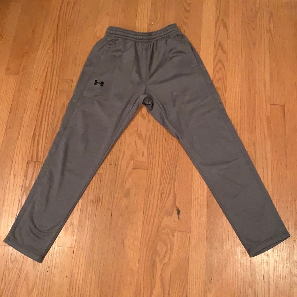 Grey Under Armor sweatpants